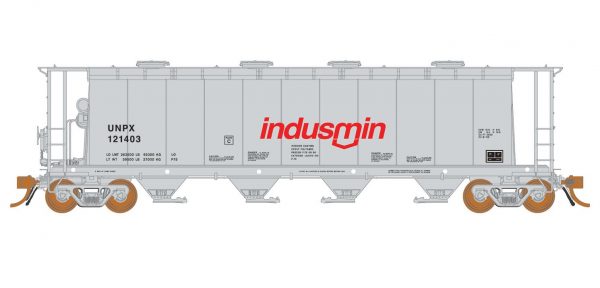 Rapido Trains 127020-1   3800 cu. ft. Covered Hopper UNPX Procor Indusmin