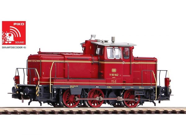 Piko 52828  Diesel locomotive V60, DB (DCC w/Sound)