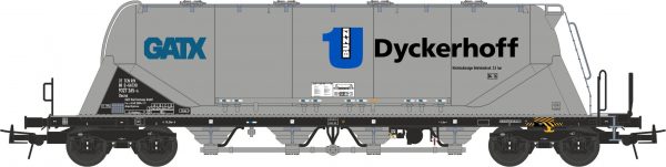 NME 503740  Silo Wagon  Uacns 82m³  "GATX-DYCKERHOFF”