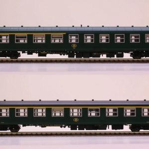 LS Models 42159  2 piece set:  1st & 1st/2nd class passenger coaches, SNCB