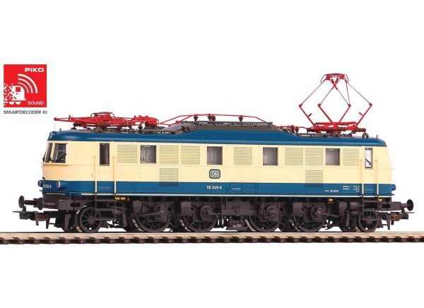 Piko 51868  Electric Locomotive BR 118, DB (DCC w/Sound)