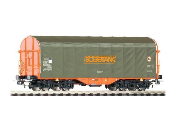 Piko 54934  Sliding Tarp Wagon "SOGETANK"