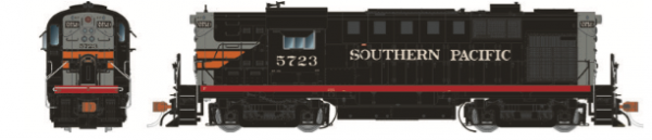 Rapido Trains 31037   Southern Pacific (Black Widow) Diesel Locomotive Alco RS-11 (DC Silent)