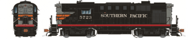 Rapido Trains 31537   Southern Pacific (Black Widow) Diesel Locomotive Alco RS-11 (DCC w/Sound)