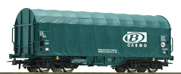 Roco 67576  Sliding tarpaulin wagon, SNCB