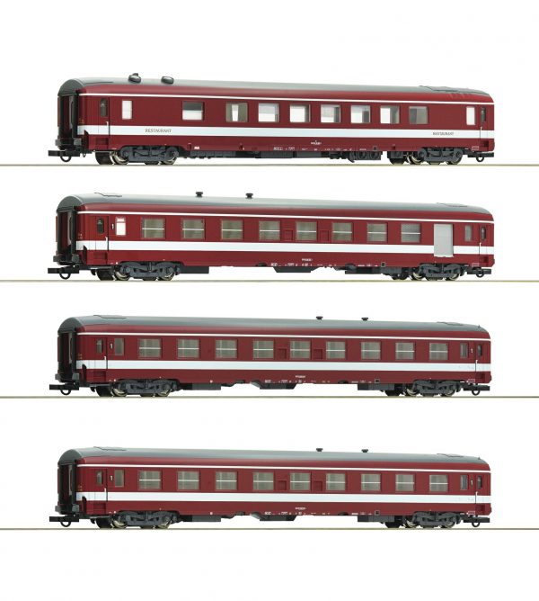 Roco 74110  4 piece set 2: Coaches “Le Capitole”, SNCF