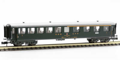 Fleischmann 8138  1st/2nd Class express coach, SBB