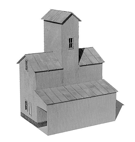 American Model Builders 621  Silex Grain Elevator