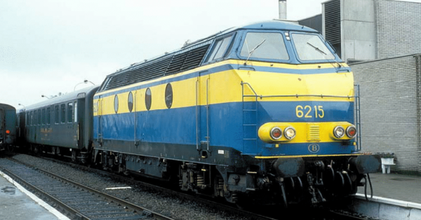 B-models VB9115.03 SNCB Diesel Locomotive Serie 62 (DCC w/Sound)
