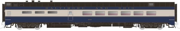 Rapido Trains 124017  Pullman-Standard Lightweight Dining Car Baltimore & Ohio