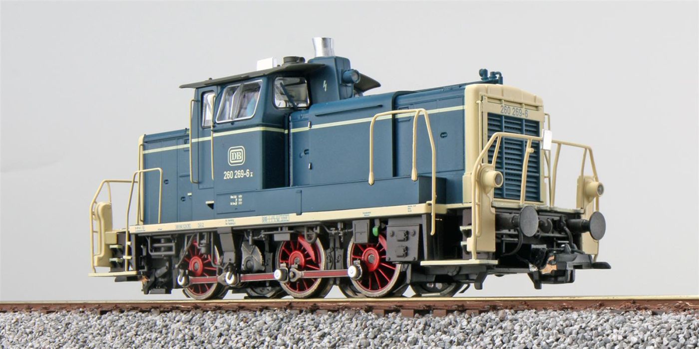 ESU 31411  Diesel Locomotive class 260, DB (Digital Sound+Smoke, DC/AC)