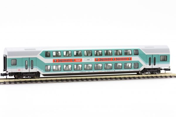 Fleischmann 97 8125   2nd class double-deck coach"Jägermeister" , DB AG