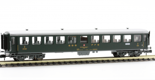 Fleischmann 8139  2nd Class express coach, SBB