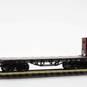 Fleischmann 8285  "Cologne" stake car with brakemans cab DRG (4-axled)