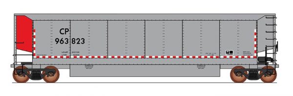 InterMountain Railway 4404003-A03  Canadian Pacific AeroFlo II Coal Gondola (Six Pack)