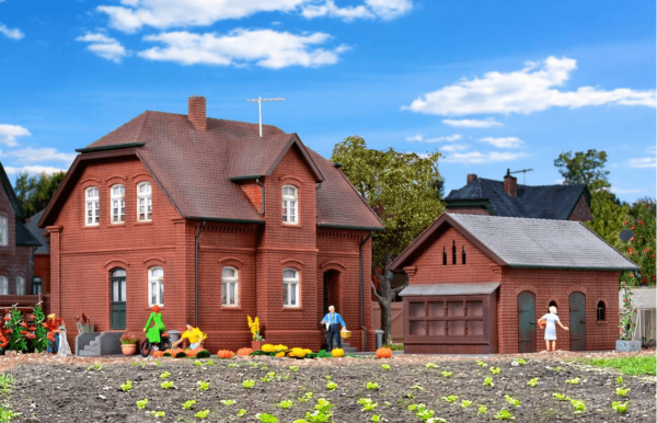 Kibri 8190 Settlement house with annex in Bottrop