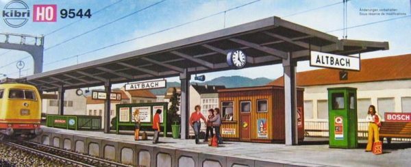 Kibri 9544  Train Platform "ALTBACH"