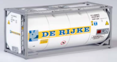 B-Models LT215  20' Tank Container "DE RIJKE" Decorative Only