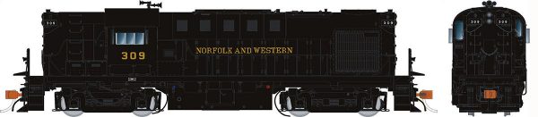 Rapido Trains 31017   Norfolk & Western Diesel Locomotive Alco RS-11 (DC Silent)