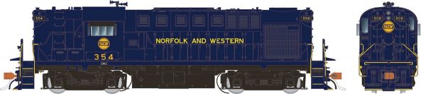 Rapido Trains 31019   Norfolk & Western Diesel Locomotive Alco RS-11 (DC Silent)