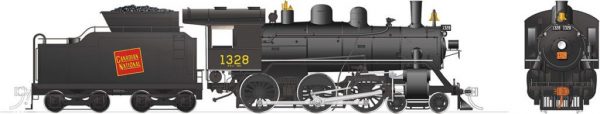 Rapido Trains 603501  Canadian National H-6-d Steam Locomotive