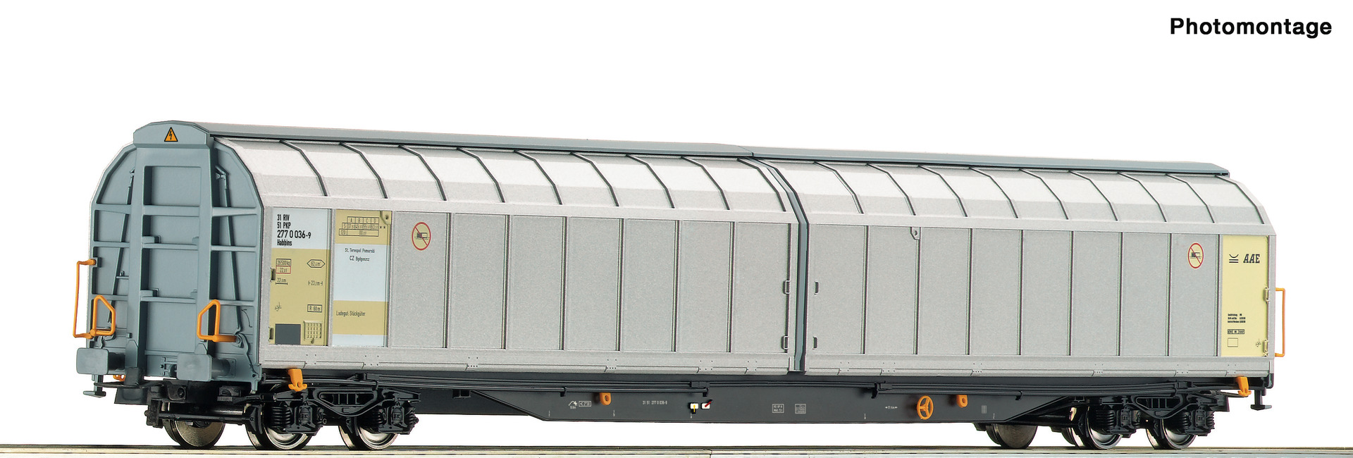 Roco 66454  Sliding wall box wagon, AAE