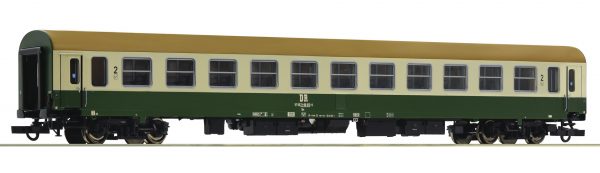 Roco 74802  2nd class express train passenger coach, DR