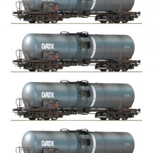 Roco 75972  6 Tank wagons weathered, "GATX"