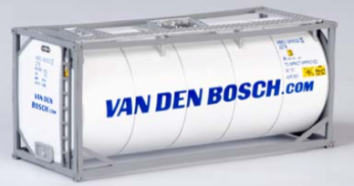 B-Models LT213  20 Tank Container "VAN DEN BOSCH" Decorative Only