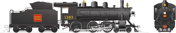 Rapido Trains 603512  Canadian National H-6-g Steam Locomotive