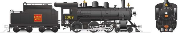 Rapido Trains 603513  Canadian National H-6-g Steam Locomotive