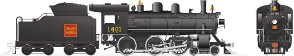 Rapido Trains 603514  Canadian National H-6-g Steam Locomotive