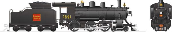 Rapido Trains 603516  Canadian National H-6-d Steam Locomotive