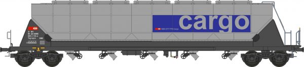 NME 510620  Silo wagon for food transport Tagnpps 96,5m³  "SBB Cargo"