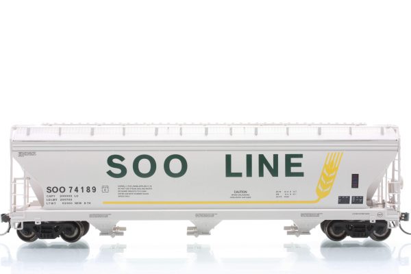 InterMountain Railway 47056-18  SOO LINE  ACF 4650 Cu. Ft. 3-Bay Hopper