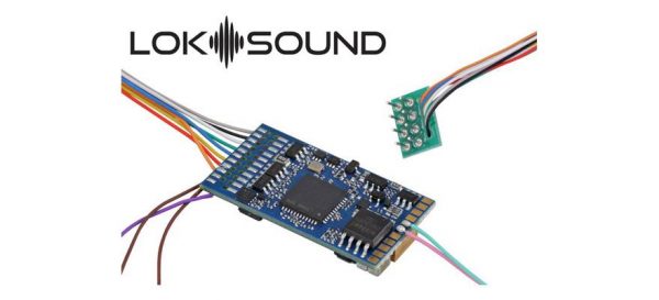 ESU 58410 LokSound 5 DCC/MM/SX/M4 no loaded sound, 8-pin NEM652, w/speaker