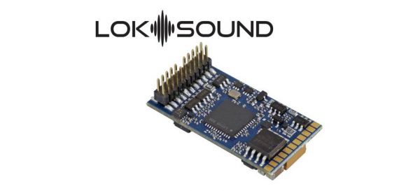 ESU 58412  LokSound 5 DCC/MM/SX/M4 no loaded sound, PluX22, w/speaker