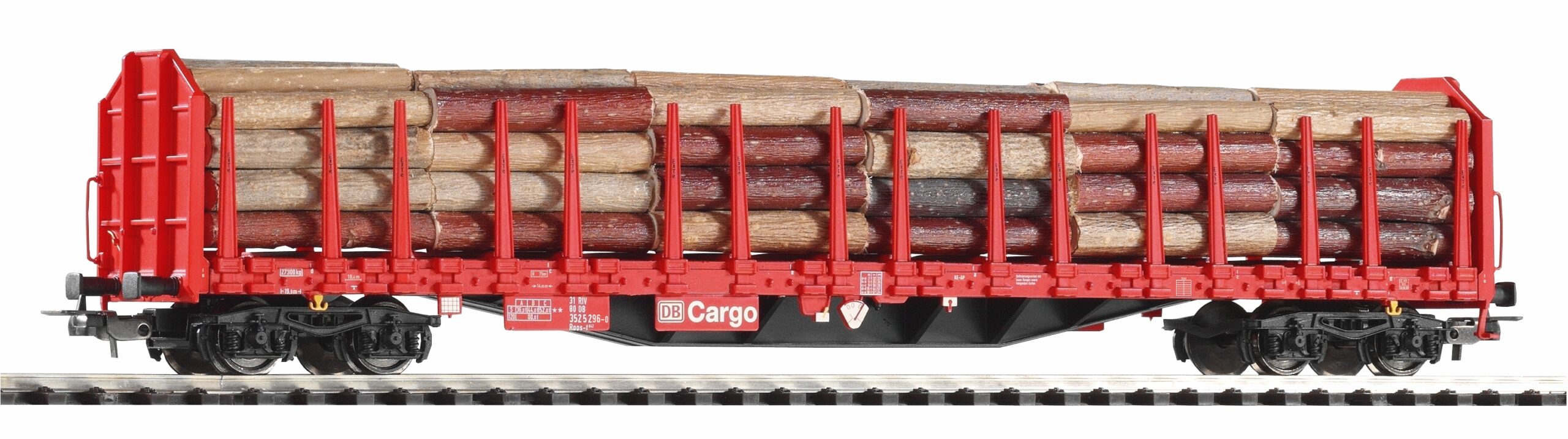 Piko 54339  Stake Wagon w/log load, DB AG