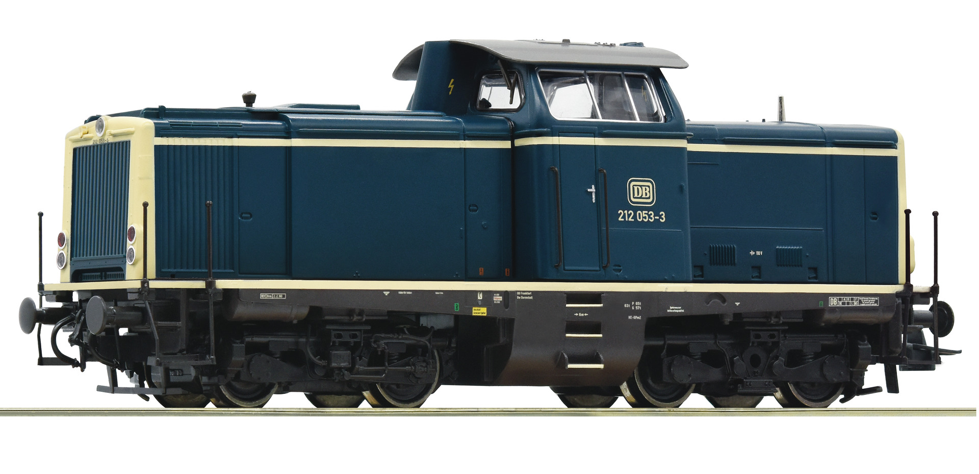 Roco 52539  Diesel locomotive 212 053-3, DB (DCC/Sound)