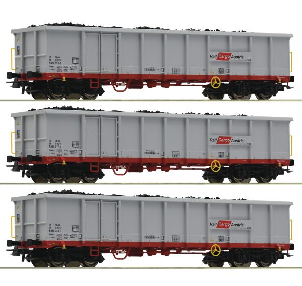 Roco 76082  3 piece set gondolas, ÖBB