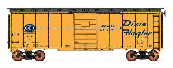 InterMountain Railway 45789-03   40' Boxcar 1937 AAR Chicago & Eastern Illinois
