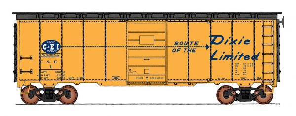 InterMountain Railway 45789-01   40' Boxcar 1937 AAR Chicago & Eastern Illinois