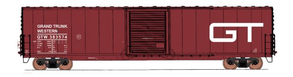 InterMountain Railway 46904-06  60' PS-1 Boxcar Grand Trunk Western