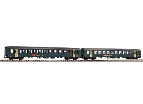 Piko 96786  Set of 2nd Class passenger cars EW I, SBB