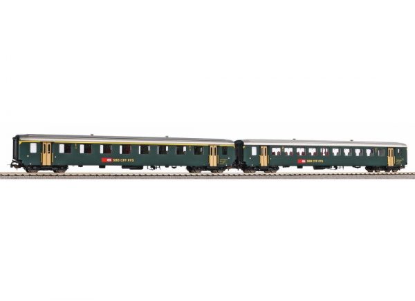 Piko 96790  Set of 2nd Class passenger cars EW I, SBB