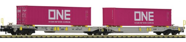 Fleischmann 825027  Articulated double pocket wagon T2000, AAE