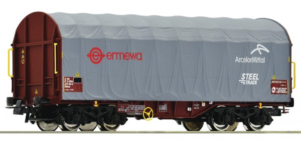Roco 76447  Sliding tarpaulin wagon, ERMEWA
