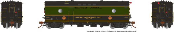 Rapido Trains 107314 Steam Heater Car Canadian National 1954