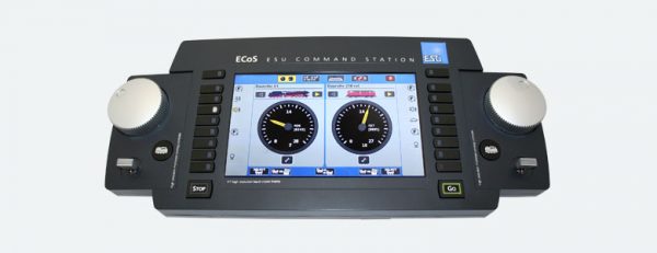 ESU 50210 ECoS 2.1 Command Station, 6A, 7" TFT colour display, MM/DCC/SX/M4, set w. power supply