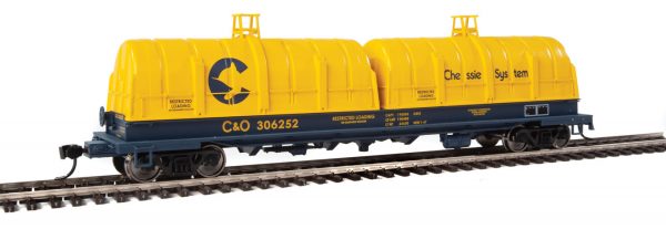 Walthers Proto 105214  50' Evans Cushion Coil Car, Chessie/C&O